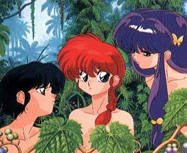 Ran-Chan, Akane, and Shampoo